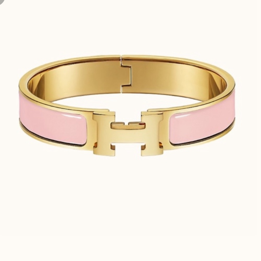Hermès pink bracelet